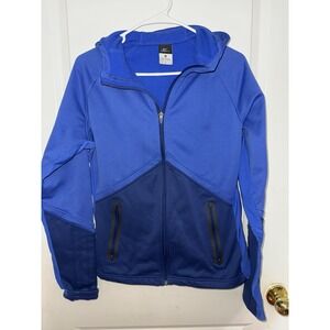 Nike Ladies Blue Therma Fit Jacket Size Medium Golf, Pickleball , Tennis Jacket